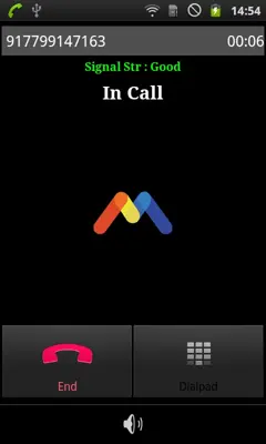 Mdialer android App screenshot 1