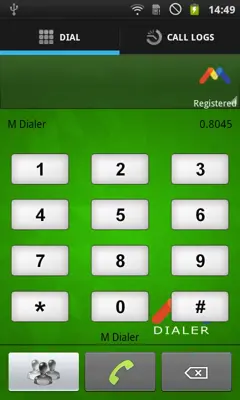 Mdialer android App screenshot 2